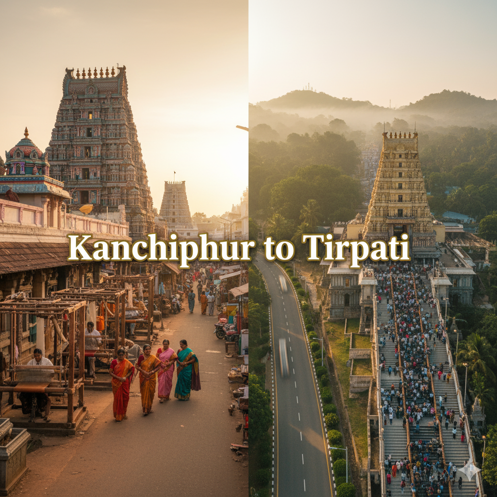 Book Your Kanchipuram to Tirupati Package with Ease !